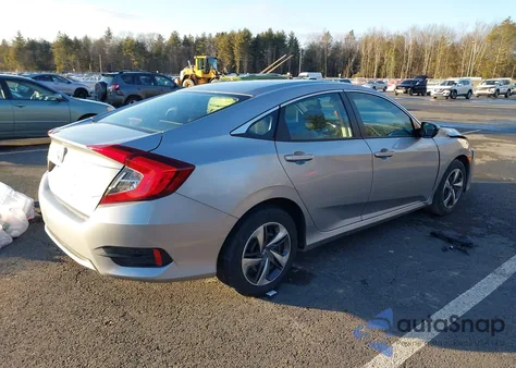2021 Honda Civic Lx из США, поврежденный, VIN 2HGFC2F62MH552823